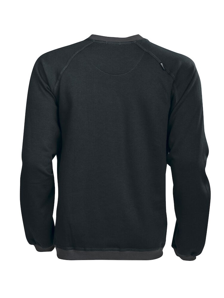 Jobman - 5122 Roundneck Sweatshirt Zwart XL