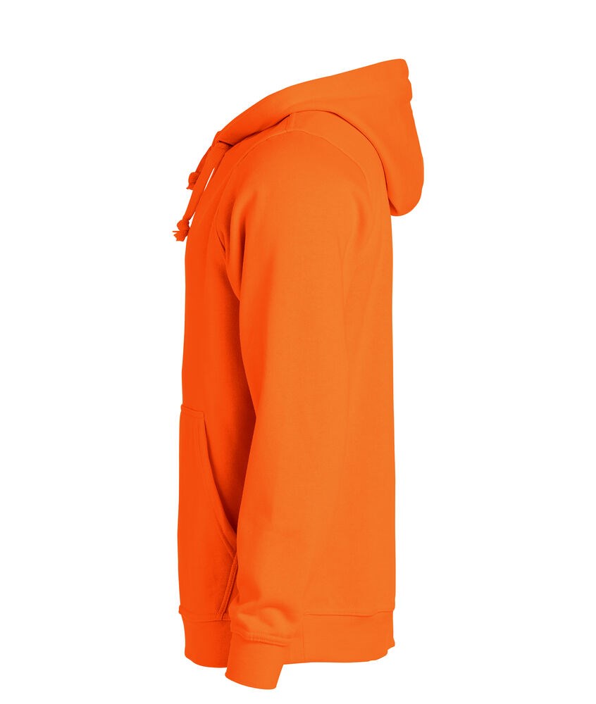 Clique - Basic Hoody Signaal-oranje XL