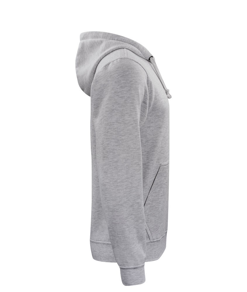 Clique - Basic Hoody Grijs-melange XL