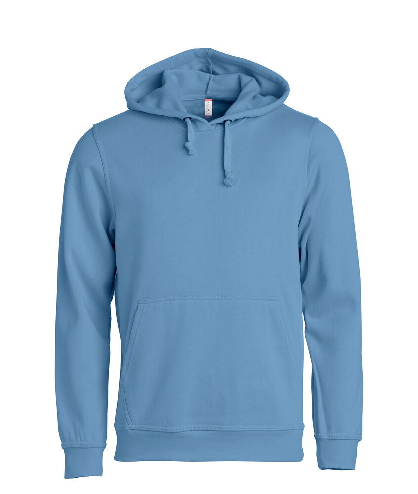 Clique - Basic Hoody Licht-blauw XXL