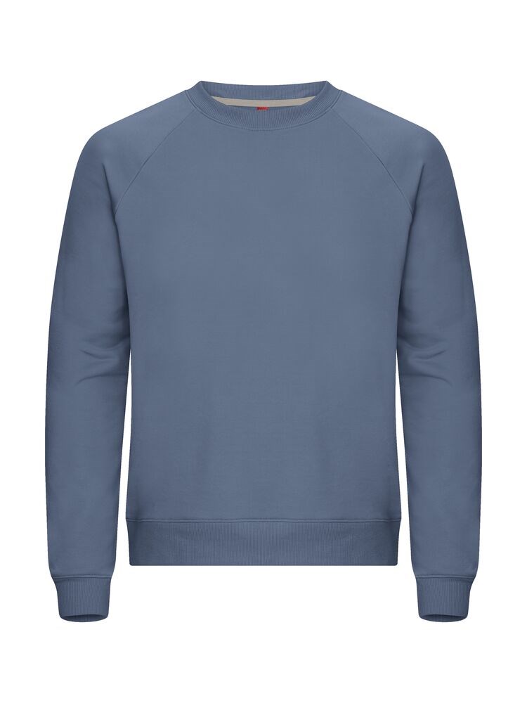 Clique - Miami PRO Roundneck Steengrijs XS - Staalblauw