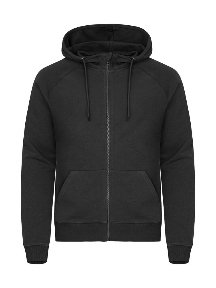 Clique - Miami PRO Hoody Full Zip Zwart XXL