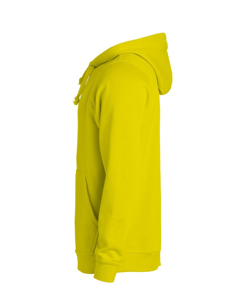 Clique - Basic Hoody Signaal-geel S