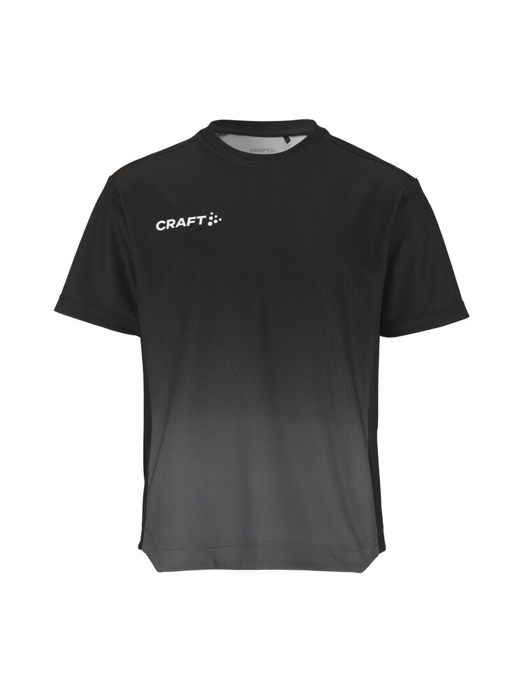 Craft - Evolve 2.0 Structured Graphic Jersey Jr Black/Granite 146/152