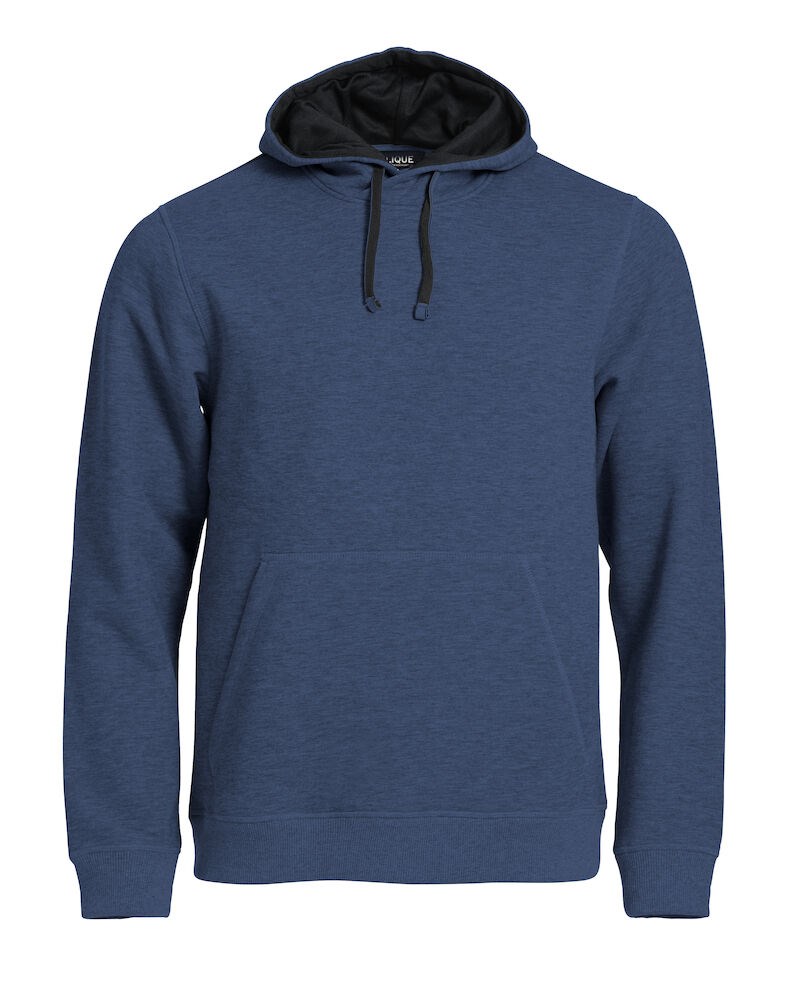 Clique - Classic Hoody Blauw-melange M