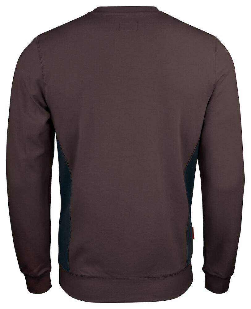 Jobman - 5402 Roundneck Sweatshirt Bruin/Zwart 4XL