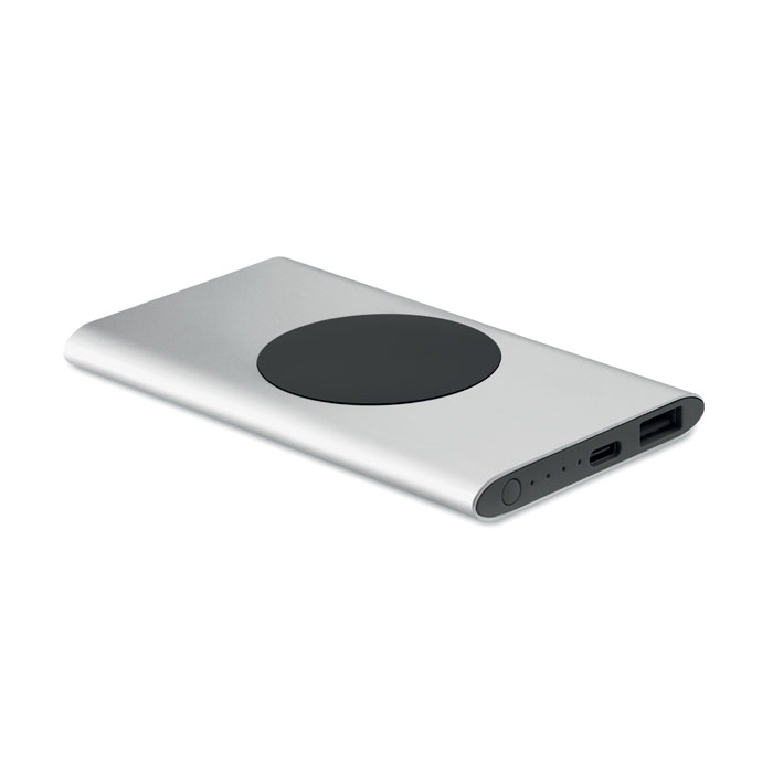 POWERPLUS - Power bank 5000mAh 15W - Mat Zilver