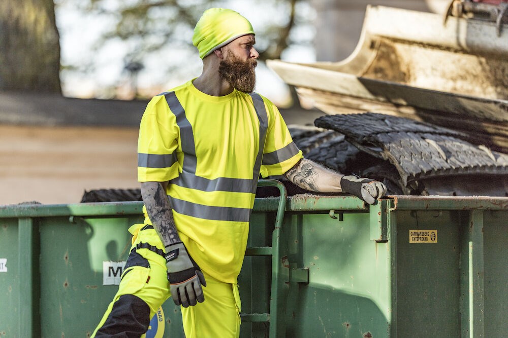 Jobman - 9040 Beanie Rood .