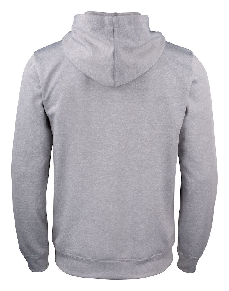 Clique - Basic Active Hoody Grijs-melange 4XL