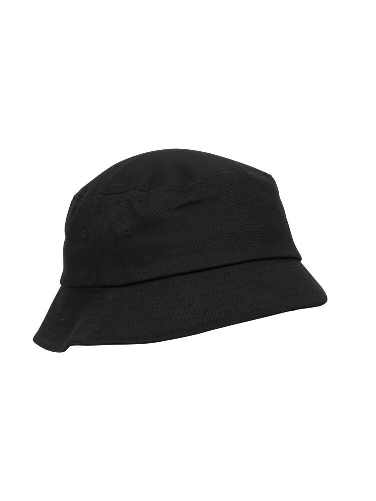 Clique - Bucket Hat Zwart XL