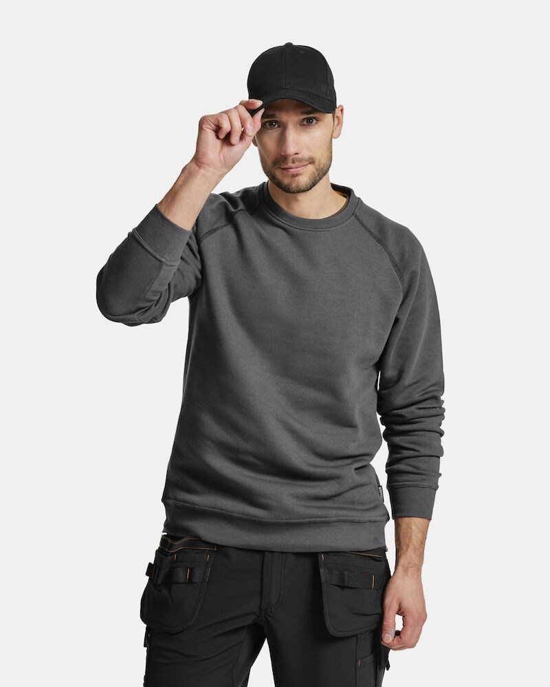 Jobman - 5140 Sweatshirt donkergrijs XL