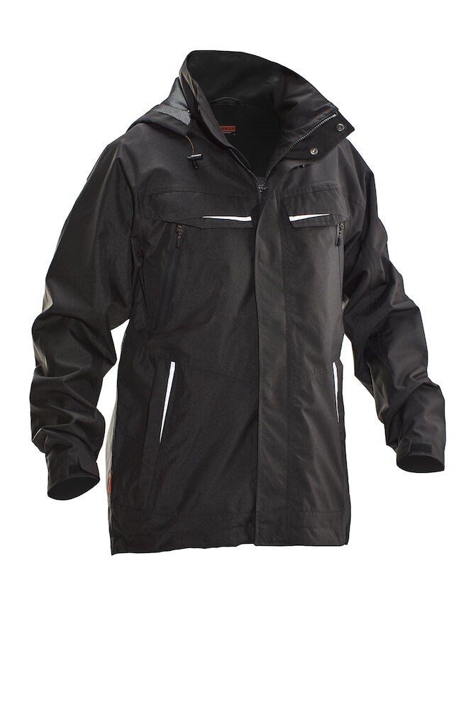 Jobman - 1284 Shell Jacket Zwart 3XL Jobman - 1284 Shell Jacket Zwart 3XL
