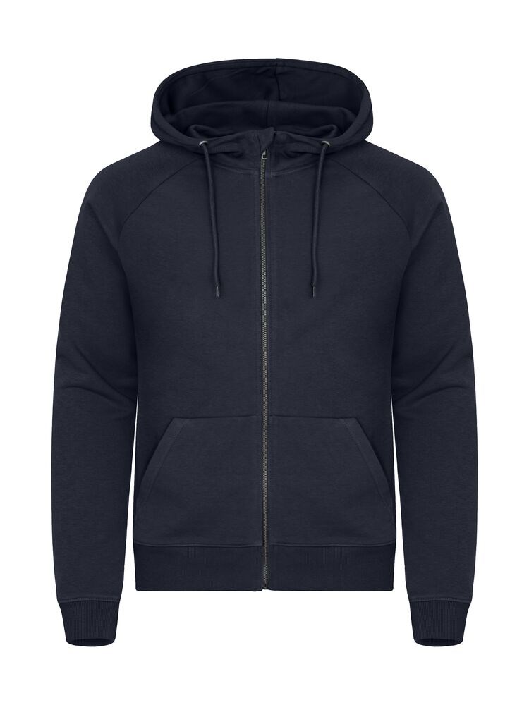 Clique - Miami PRO Hoody Full Zip Zwart XXL - Dark Navy