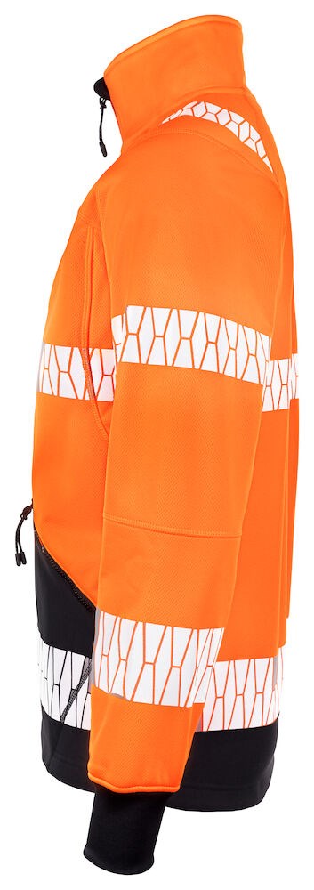 Jobman - 1190 Hi-Vis Windblocker Jacket Oranje/Zwart XS