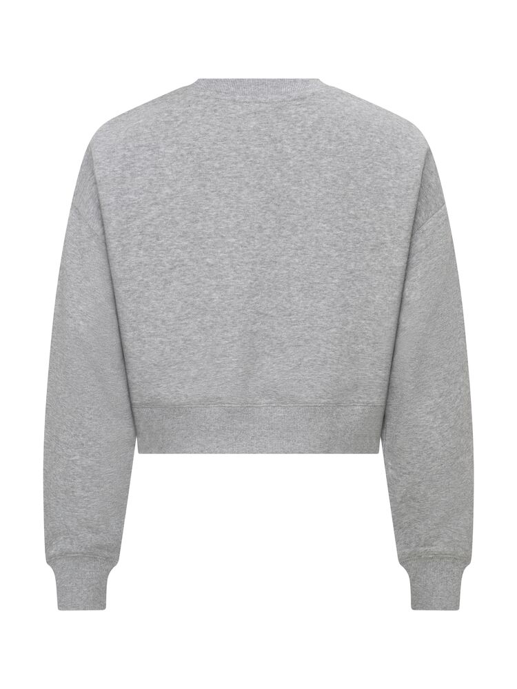 Clique - Miami Cropped Grijsmelange L