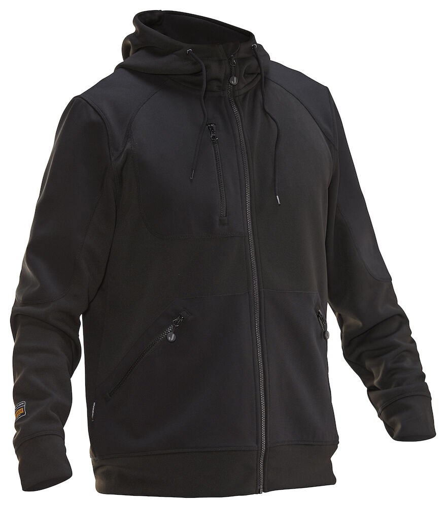 Jobman - 5303 Hoodie Spun Dye Zwart L