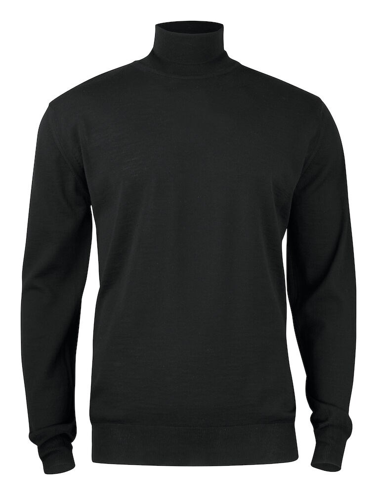 Cutter & Buck - Kennewick Turtleneck Heren Zwart S