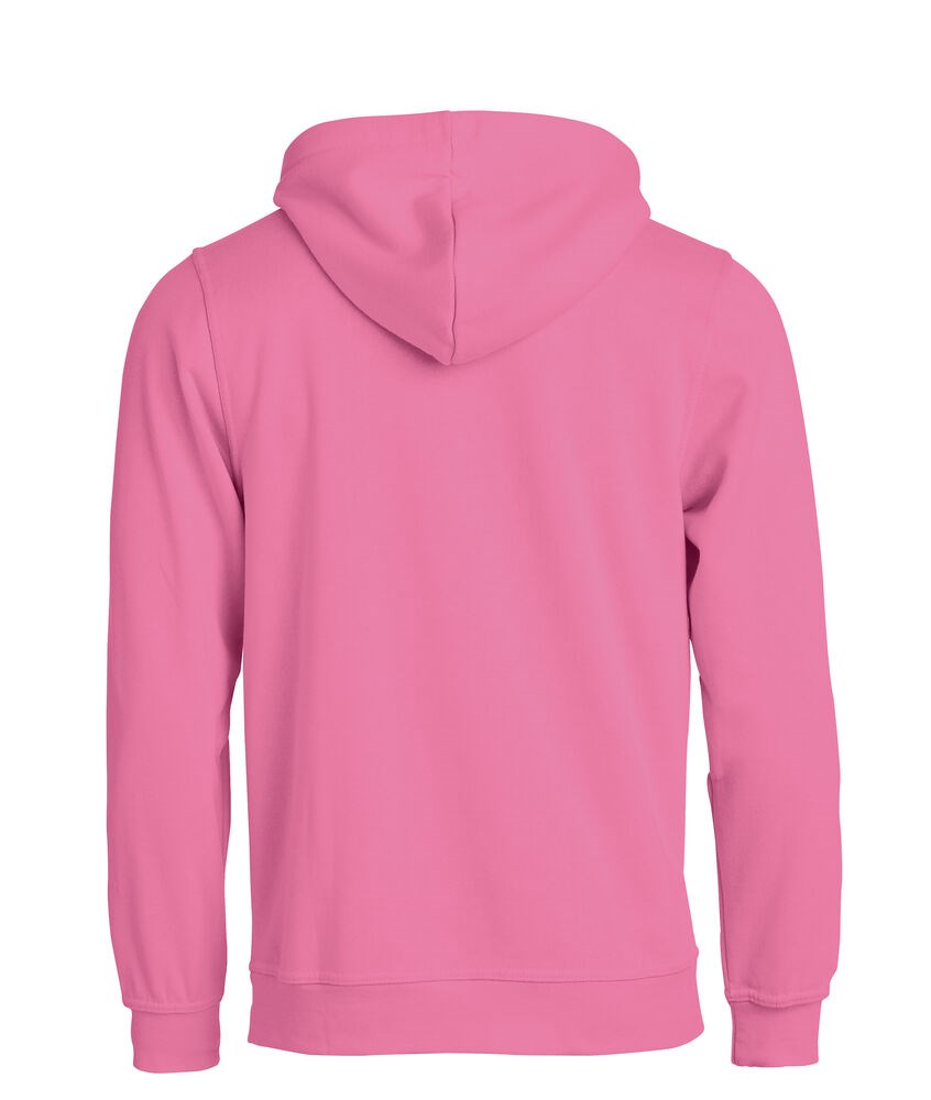 Clique - Basic Hoody helder roze XXL