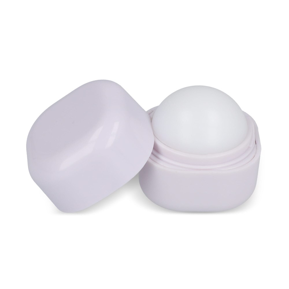 Kubieke lippenbalsem gerecycled ABS - Wit