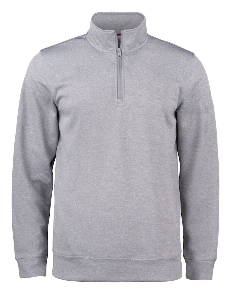 Clique - Basic Active Half Zip Junior Grijsmelange 90-100