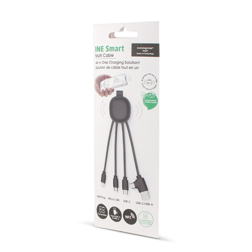 4000 | Xoopar Iné Smart Charging cable with NFC